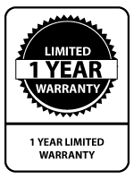 Sixity 1-Year Warranty