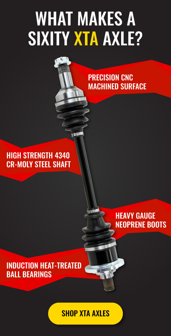 Sixity Powersports ATV Axles, ATV Drive Belts, ATV Parts, Motorcycle